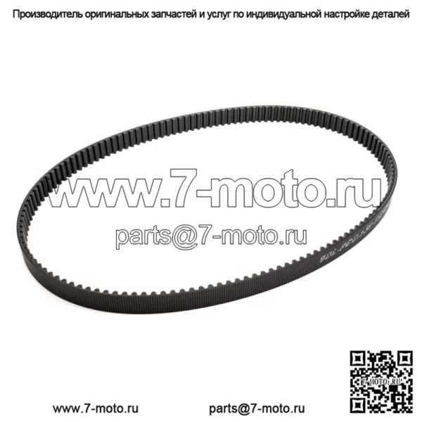 Задний ремень главной передачи 1 1/2 дюйма, 1,5 BDL, 136 зубьев, Harley Davidson 85-96 Touring FXR (для: Harley-Davidson)