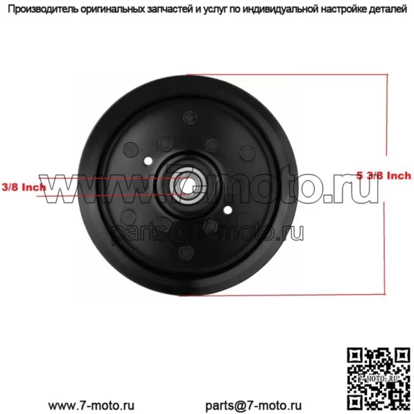 Комплект из 3 натяжных роликов 54 дюйма для YTH26K54 YTH26V54 YTH2754 Z254 RZ54i - Image 2