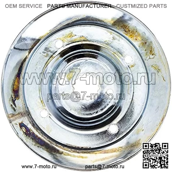 Шкив John Deere OEM с демпфером Тракторы-косилки 1400 1500 717 737 797 Деталь № TCU15036 - Image 2