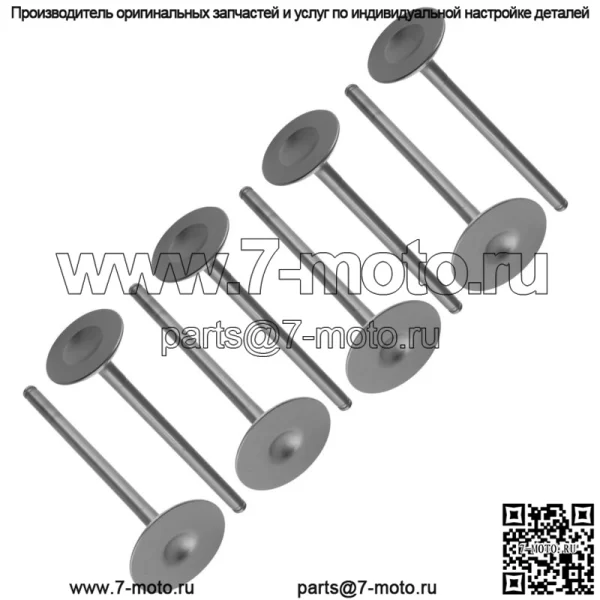 4 впускных и выпускных клапана для Polaris Ranger Crew XP 1000  2017-2018 (для: Polaris) - Image 4