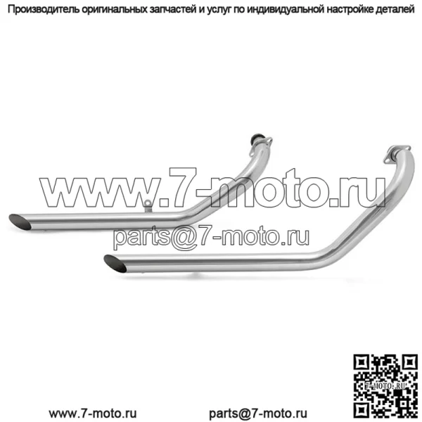 Выхлопные трубы мотоцикла для Kawasaki Vulcan 800 400 VN800 VN400 EN800 EN400 - Image 3