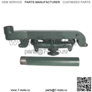 Выпускной коллектор AT13134 подходит для трактора John Deere 1010, газ AT21369 T19981