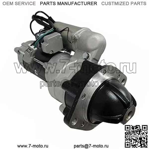 Стартер 600-813-4421 6008134421 Совместим с двигателем Komatsu 6D95 S4D95L-1H S4D95L-1J S4D95L-1J-S S4D95L-1K Экскаватор PC120-6 PC100-6 PC200-5 PC210-6 PC220-6 PC200-6L -6л - Image 4