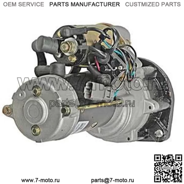 СТАРТЕР 24 В 11 Т ПОДХОДИТ ДЛЯ МОТОРГРЕЙДЕРА KOMATSU GD305 GD355A 600-813-3320 6008133320 - Image 2