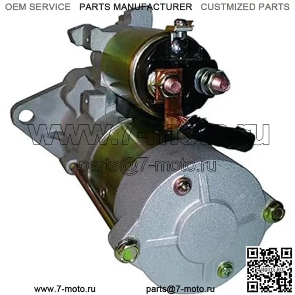 Новый стартер, совместимый с Mitsubishi Canter FE SERIES Fuso FE507 4D33 4D34T M008T80071, M008T85071, SMT0310, 41048274 1994-1999 гг. - Image 2