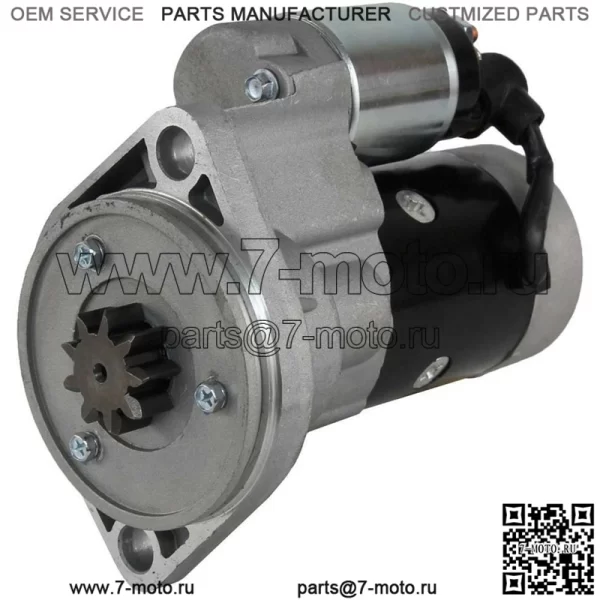НОВЫЙ СТАРТЕР ПОДХОДИТ ДЛЯ YANMAR 4TNV98 4TNV98T S13-204 129900-77010 S13204 12990077010