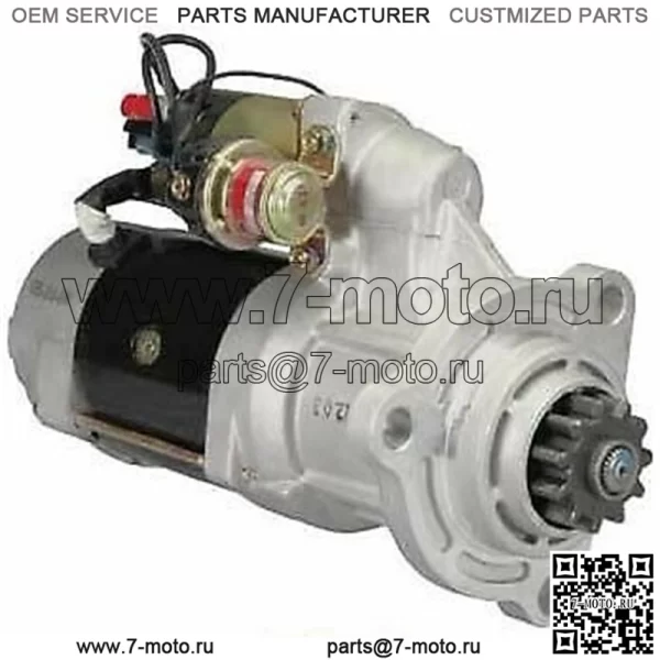 НОВЫЙ СТАРТЕР ПОДХОДИТ ДЛЯ ДВИГАТЕЛЯ CUMMINS ISX ISM 10461756 10478988 10478990 10479100