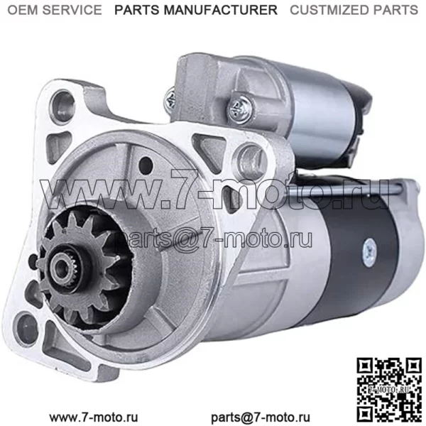 НОВЫЙ СТАРТЕР, СОВМЕСТИМЫЙ С KOBELCO SK210-IV M3T57575 ME019911 859353 M003T57575 M003T57575ZC M3T57575ZC ME019911