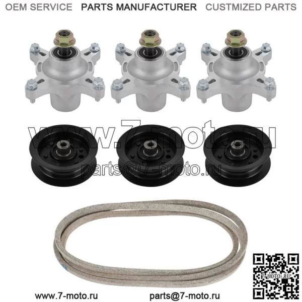 КОМПЛЕКТ ДЛЯ ВОССТАНОВЛЕНИЯ ДЕКИ ДЛЯ TIMECUTTER SS5000 SS5060 50-ДЮЙМОВЫЕ ДЕКИ 119-8820 121-0751