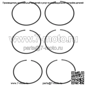 Комплекты 3 поршневых колец для Yamaha 1995-1998 1100 PWC STD, диаметр цилиндра 81 мм