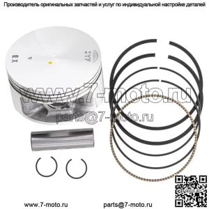 Комплект штатного поршня для Yamaha Rhino Raptor Grizzly 660 YFM660R YFM660F 2001-2008 гг. (Подходит: Yamaha Rhino 660)