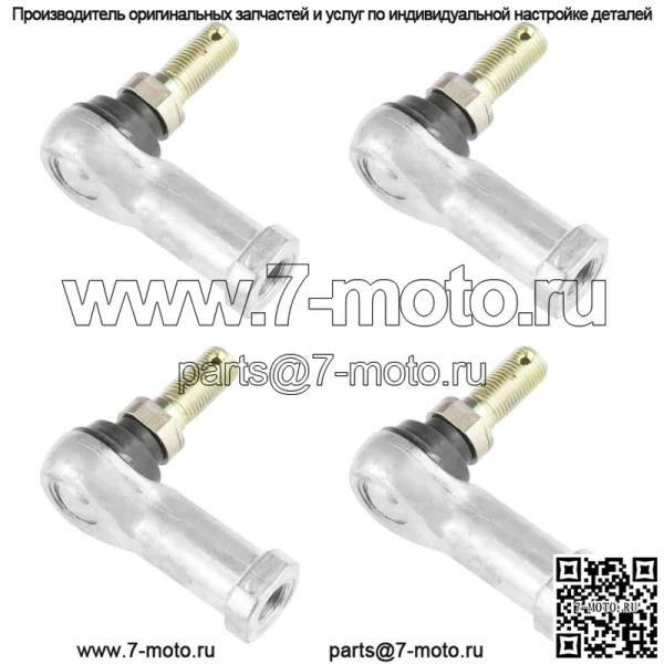 2 комплекта наконечников рулевой тяги для Honda TRX420FA Rancher 420 4X4 2009-2017 - Image 3