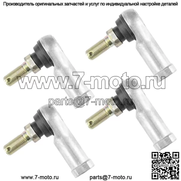 2 комплекта наконечников рулевой тяги для Honda TRX420FA Rancher 420 4X4 2009-2017 - Image 4
