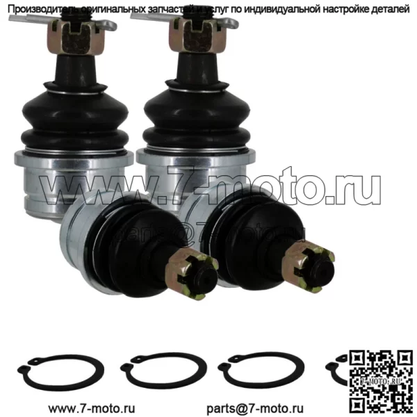 Комплект верхних и нижних шаровых шарниров Kawasaki Teryx KRX 1000 59266-0738