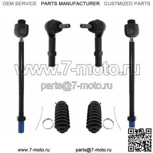 Для 2007-2013 Silverado 1500 Комплект наконечников рулевой тяги Detroit Axle 24519GF (Для: Silverado 1500)