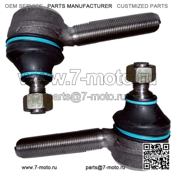 2 наконечника задней поперечной рулевой тяги подходят для Massey Ferguson MF 158 175 230 231 235 240 25