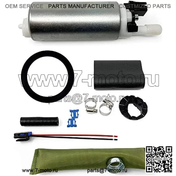 Топливный насос для John Deere Gator 2011-2017 590i 625i 825i 850i Заменяет AM136612 и AUC11498
