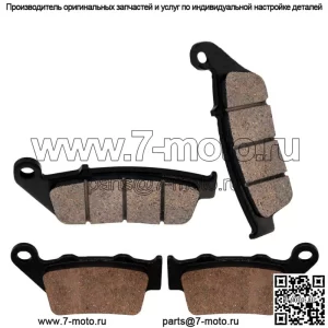 Передние и задние тормозные колодки для Yamaha SMAX 155 XC155 2015 2016 2017-2020