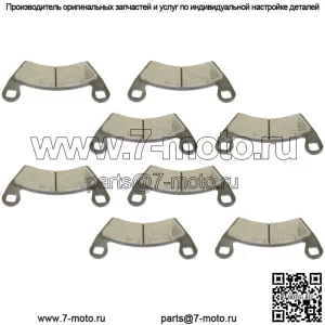 Передние и задние тормозные колодки для Polaris RZR XP 1000 2014-2020/2203747 2205949 (Для: Polaris)