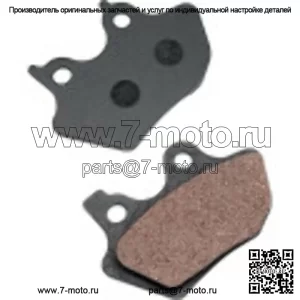 Тормозные колодки Lyndall Racing Z-Plus 2 с поршневым суппортом Harley 2000-2007 Big Twin (Для: Harley-Davidson)