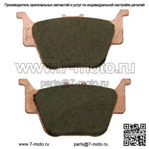 Задние тормозные колодки для тяжелых условий эксплуатации для Honda Pioneer 700 и 700-4, подходят для моделей 2014-2022 годов.