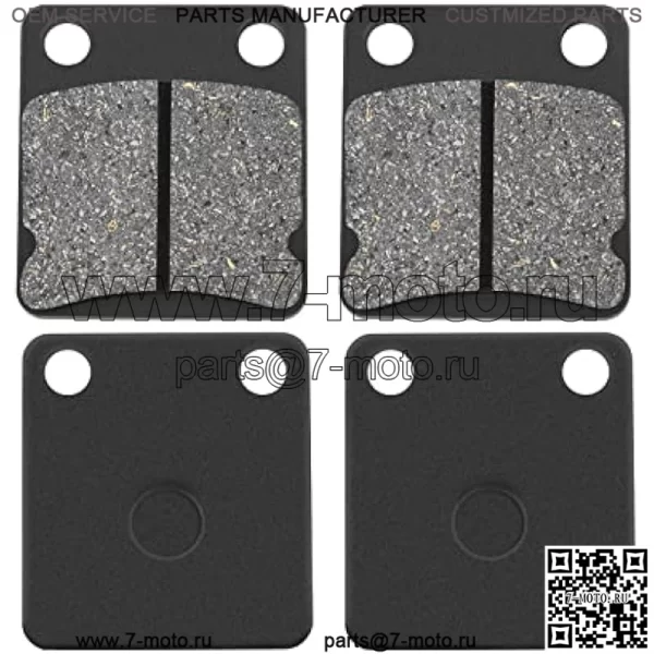 Запасные тормозные колодки FA54 для Yamaha YFM400 YFM 400 Kodiak 1999-2006 Grizzly 400 450 YFM450 Wolverine Kodiak Big Bear YFZ350 YFZ350 Warrior Banshee 1995-2009 YFM 350 Grizzly Auto IRS 4x4 2007-2011