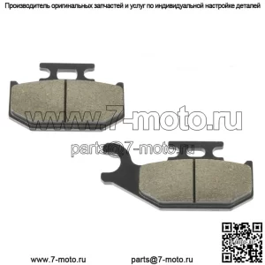 Задние тормозные колодки для Yamaha Rhino 660 YXR66F 2004-2007 / 5UG-W0046-01-00 (подходит: Yamaha Rhino 660)