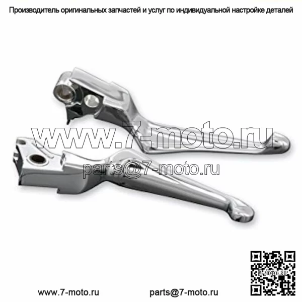 Курякын Хромированные рычаги Boss Blades Set Пара рычагов Harley Touring Trike 2008-2016 (Для: Harley-Davidson)