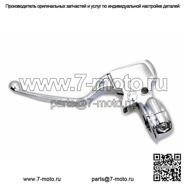 Хромированный рычаг сцепления на руле 16-18 Harley Softail Dyna Touring (Для: Harley-Davidson)