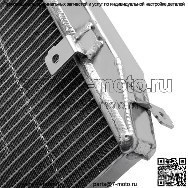 Изготовленный на заказ радиатор мотоцикла алюминиевый на АПРИЛЯ РС 660 2020-2022/ТУОНО 660 2021-2022 - Image 4