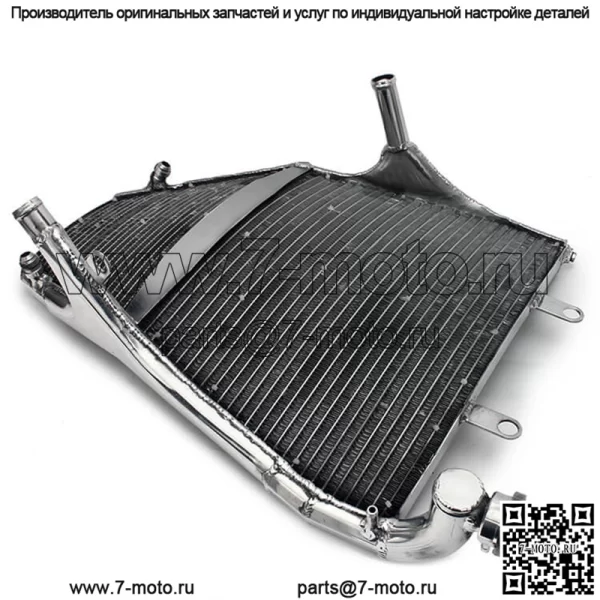 БОЛЬШОЙ ГОНОЧНЫЙ РАДИАТОР ДЛЯ МОТОЦИКЛА НА ЗАКАЗ - Image 3