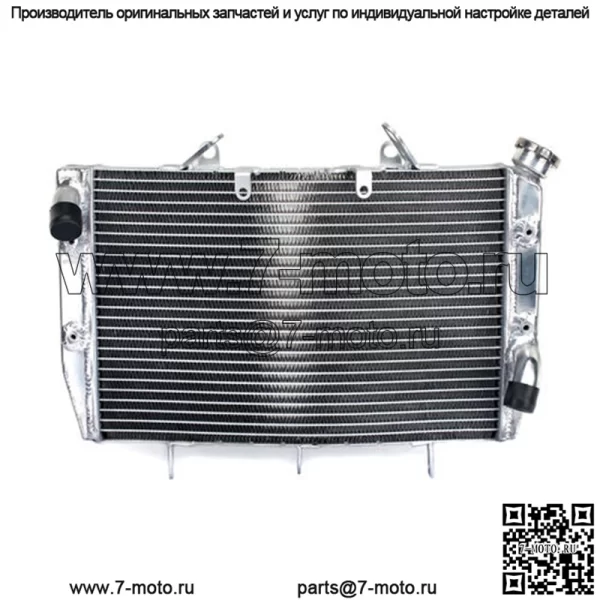 Пайка алюминиевого изогнутого радиатора мотоцикла - Image 2