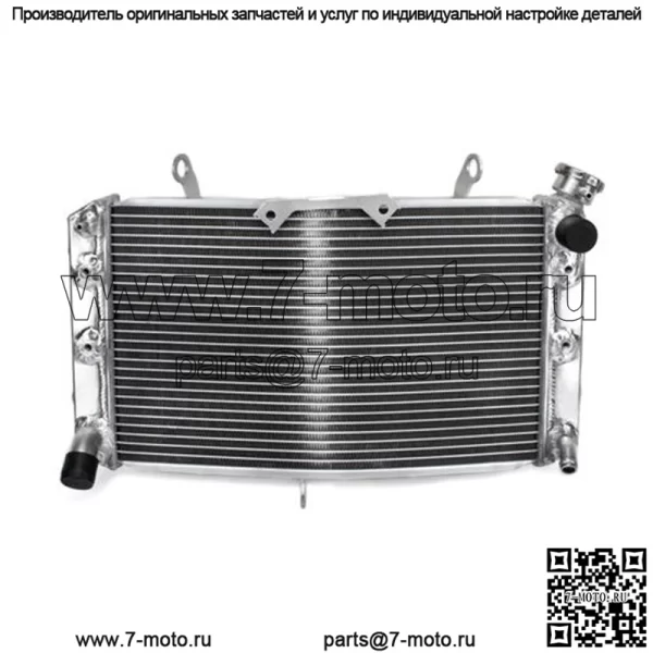 Высокопроизводительный алюминиевый радиатор для мотоциклов с пайкой - Image 2