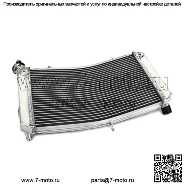 Высокопроизводительный алюминиевый радиатор для мотоциклов с пайкой - Image 3