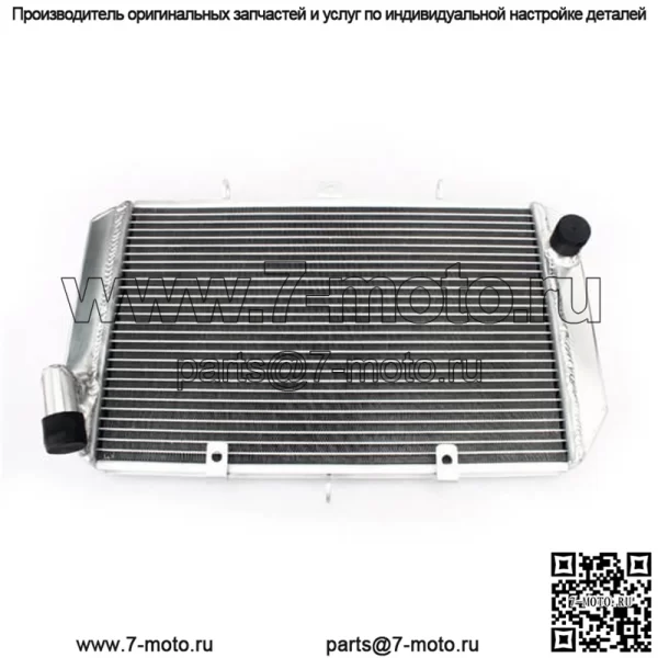 Высокопроизводительный алюминиевый радиатор для мотоцикла