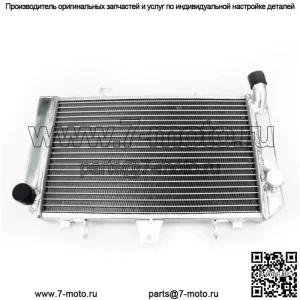 Изготовленный на заказ алюминиевый радиатор мотоцикла для Kawasaki