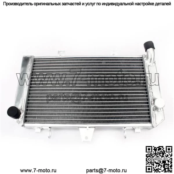 Изготовленный на заказ алюминиевый радиатор мотоцикла для Kawasaki