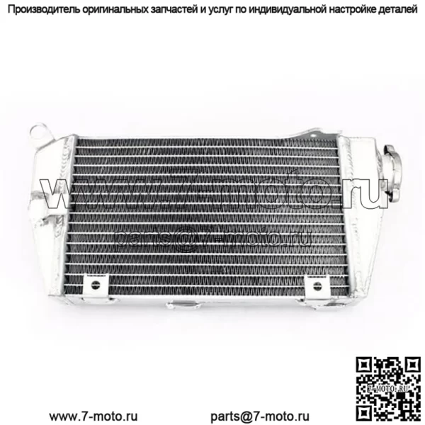Изготовленные на заказ мотоциклетные алюминиевые радиаторы водяного охлаждения для Kawasaki
