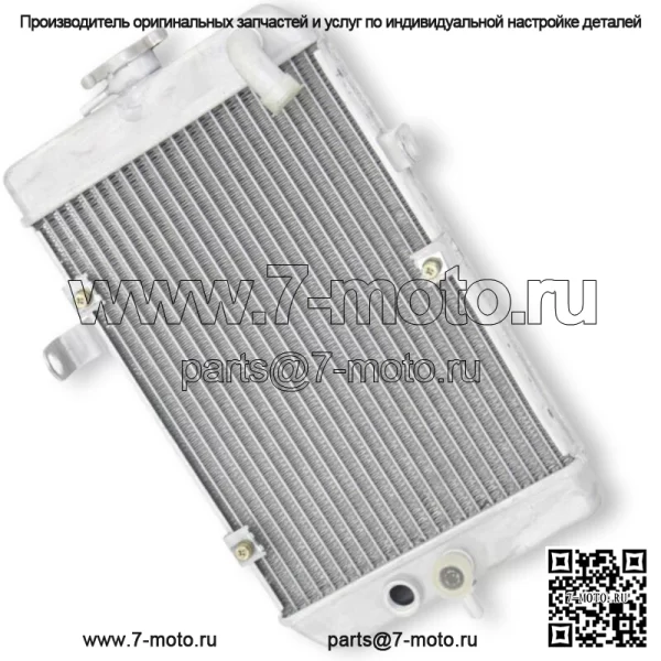 Радиатор подходит для Yamaha Raptor 660R 2001-2005 гг. с OEM-номером 5LP124611000
