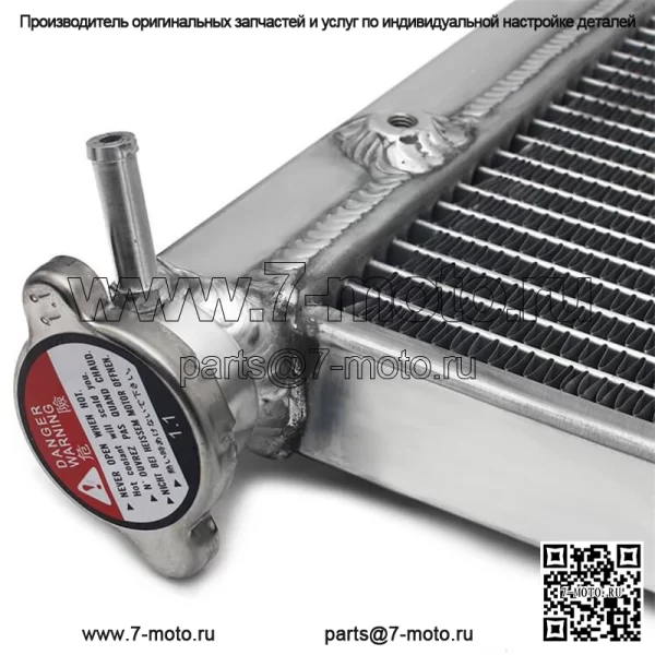 Алюминиевый радиатор для Polaris Ranger 1000 Diesel/Ranger 1000 Diesel Crew 2015-2023 - Image 2