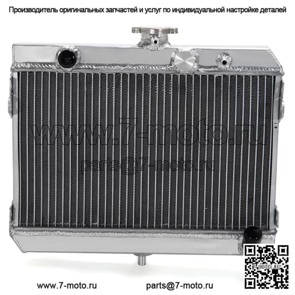 Алюминиевый радиатор для Suzuki Quadmaster 500 LT-A500F 2000-2001/Quadrunner 500 LT-F500F 1998-2002 гг. - Image 2