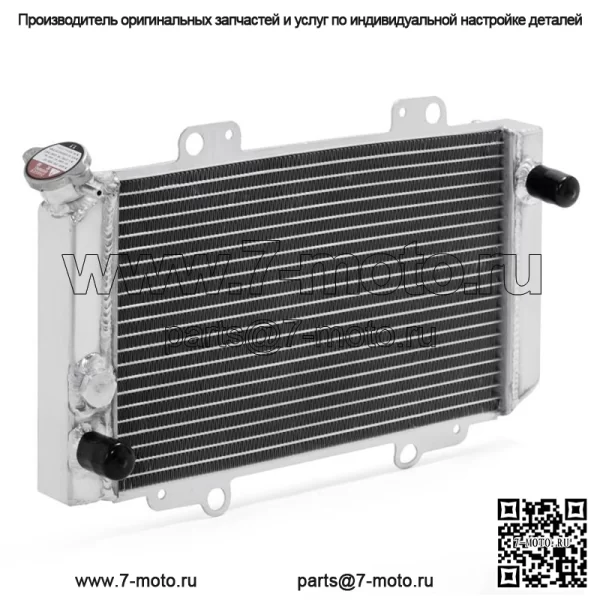 Алюминиевый радиатор ATV для Hisun Forge 500/700 2015-2016 19202-107-0000 - Image 3