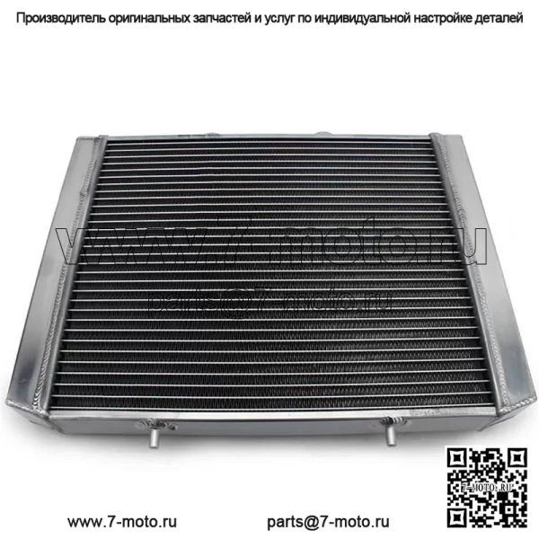 Алюминиевый радиатор для Polaris Sportsman 800 EFI 2005-2014/Sportsman X2 800 2007-2009/Sportsman X2 700 2008