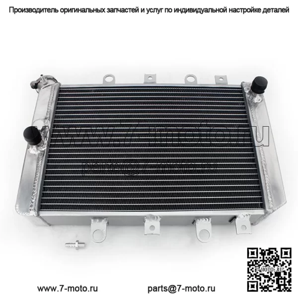 Алюминиевый радиатор для квадроцикла для Yamaha YFM700F Grizzly 700 2007-2008 3B4-1240A-10-00 - Image 2