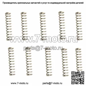 Linkert Carb Карбюратор Основная пружина сопла Harley Knucklehead Panhead EL VL 10PK (Для: Harley-Davidson)