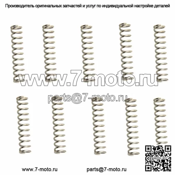 Linkert Carb Карбюратор Основная пружина сопла Harley Knucklehead Panhead EL VL 10PK (Для: Harley-Davidson)