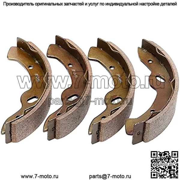 27943G01 70795G01 Тормозные колодки для тележки для гольфа, комплект из 4 шт., подходят для EZ-Go TXT (97-09.5), Workhorse 96+, Yamaha G14-G22 94-06 - Image 3