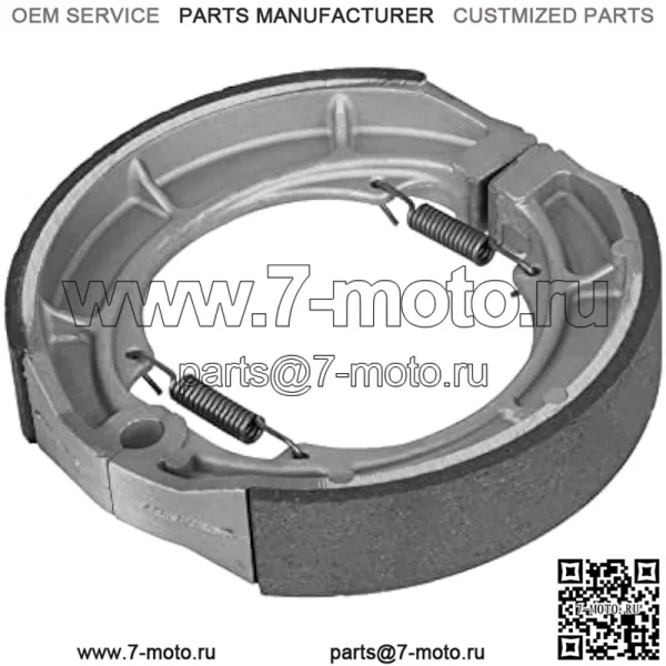 Задние тормозные колодки для Suzuki KingQuad 400 LT-A400 LT-F400 2008-2022, Eiger 400 LT-A400F LT-F400F 4x4 Auto 2002-2007 S606-1 Set