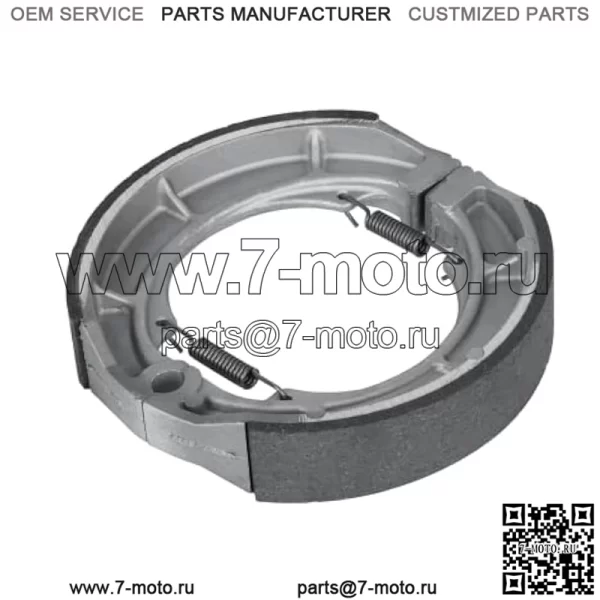 Задние тормозные колодки для Suzuki King Quad LTA400 LTF400 LT-A 400 FK/FCK 2002-2007, GS 550L 1983-1986 GS425E GS425L GS450E GS450GA барабанные тормоза - Image 2
