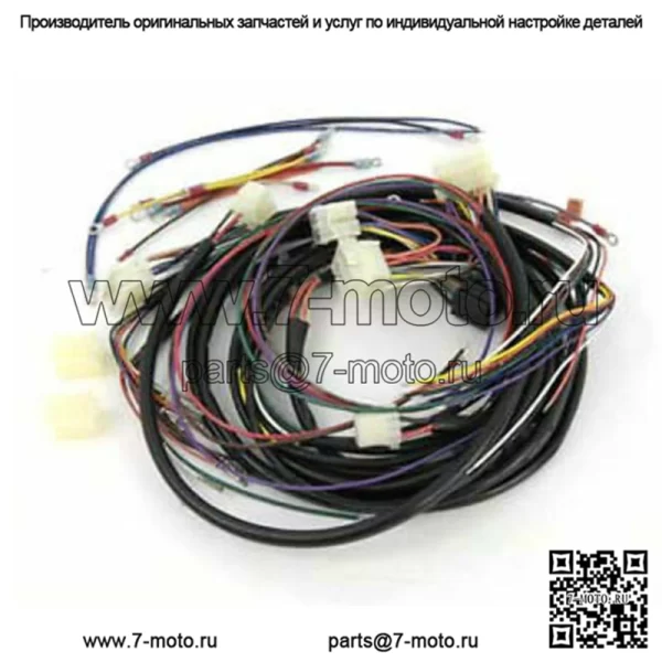 Цветовой код жгутов проводов Stock Softail Builders OEM Harley FLST FXST 1987 1988 (Для: Harley-Davidson)